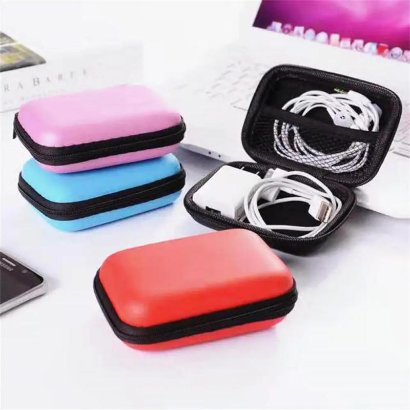 Description Picture 2 of itemTravel Portable Eva Storage Bag Zipper Pouch Mobile Phone Charger Protection Bag Mobile Hard Disk Bag U Disk Data Cable Storage