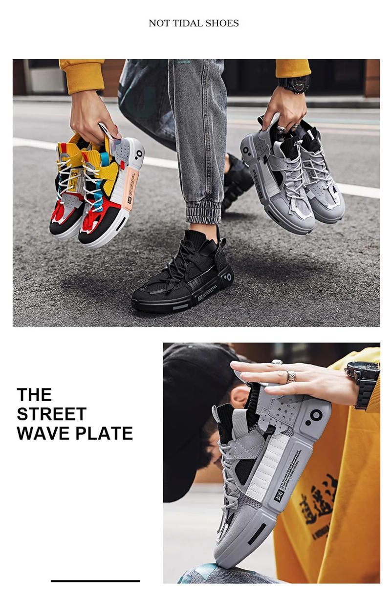 Description Picture 5 of itemShoes Men Women Comfortable Mens Vulcanize Shoes Non-slip Causal Shoes Breathable Sneaker Man Lightweight Tennis Luxury Shoes