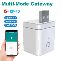 Tuya Smart USB Bluetooth Zigbee Multi Gateway Wireless Hub Bridge Smart Home Appliances Remote Control Support Alexa Google Home