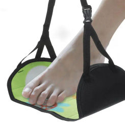 Airplane Travel Essentials Foot Hammock Portable Foot Hammock Foot Rest For Under Desk At Work For Outdoor Airplane Travel Bus