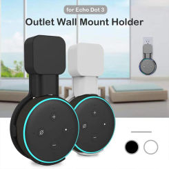 Speaker Wall Mount Charging Bracket Speaker Wall Mount Holder Stand Hanger for Alexa Echo Dot 3rd Generation Indoor Sound Box