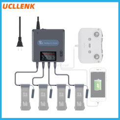 6 in1 Drone Battery Charger For Mavic 3 Digital Display Charging Hub Butler Battery Mobile Power for DJI Mavic 3 Accessories