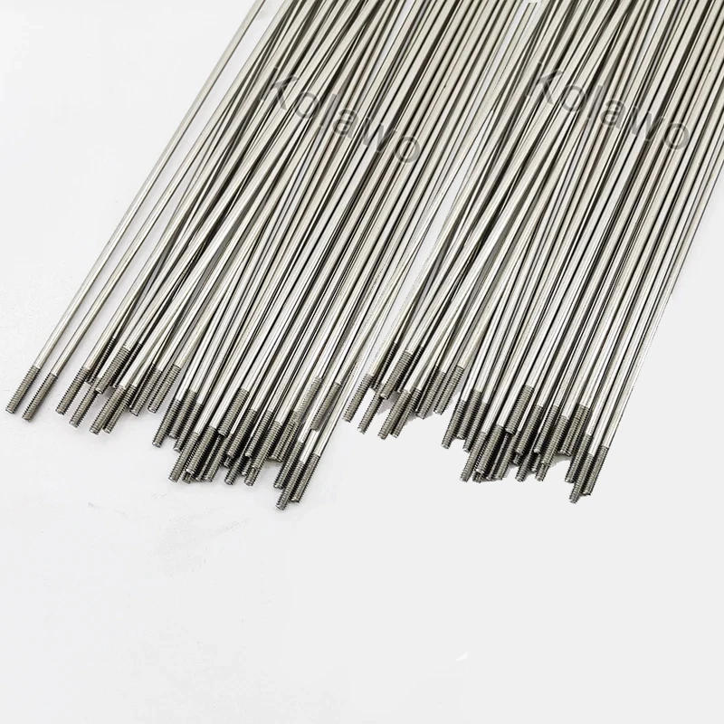 Description Picture 4 of item36Pcs 13G Steel Silver Spokes Electric Bicycle Spokes MTB Road Bike Spokes with Nipples Cycle Parts Customize Length Rim Spokes