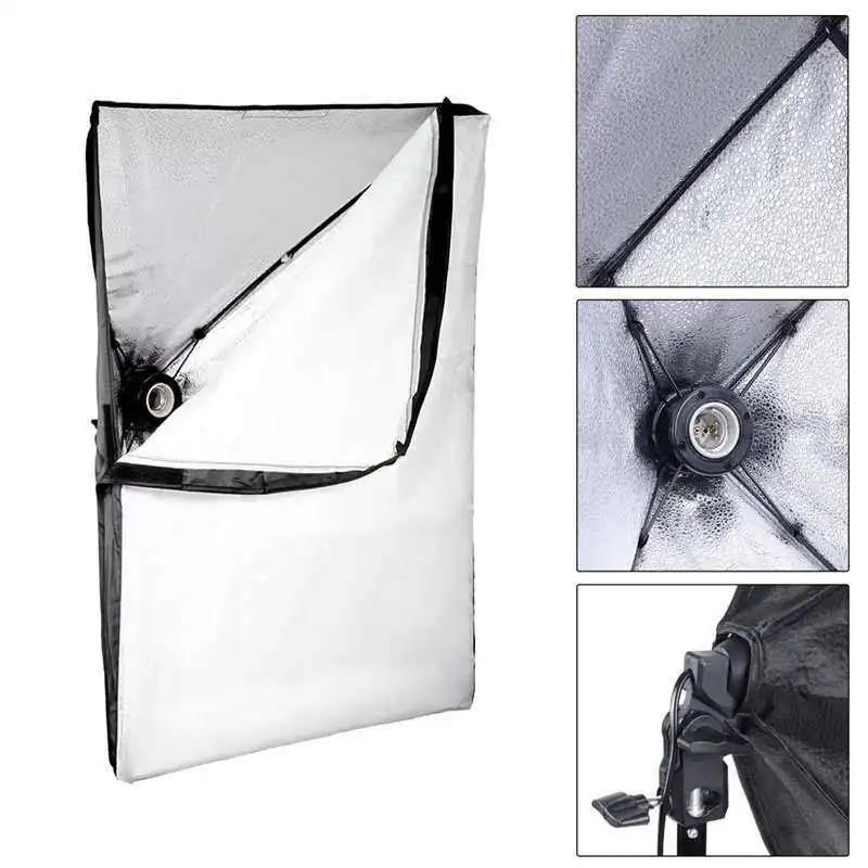 Description Picture 4 of item50x70cm Softbox E27 Socket for LED Fluorescent Light Bulb Continuous Lighting System Photographic Shooting Studio Stream Live