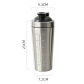Sliver about 740ml