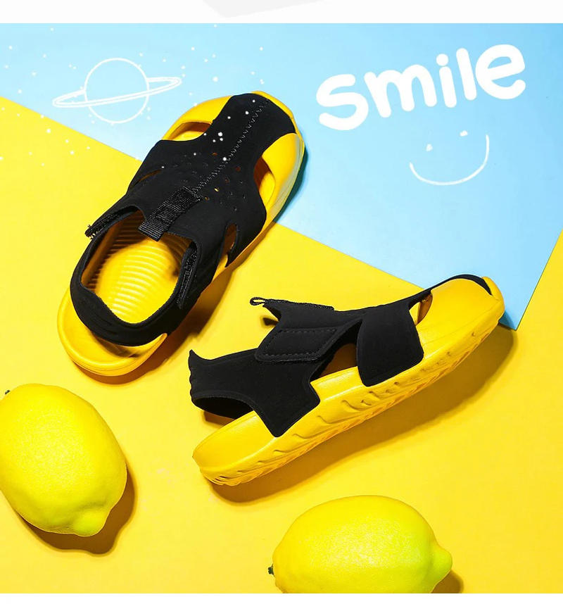 Description Picture 4 of itemChildren Functional Sandals Kids Fashion Shoes Outdoor Non-Slip Summer Baby Beach Shoes Boys and Girls Cool Barefoot Sandals