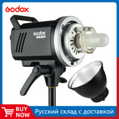 Godox MS200 200W or MS300 300W 2.4G Built-in Wireless Receiver Lightweight Compact + Durable Bowens Mount Studio Flash