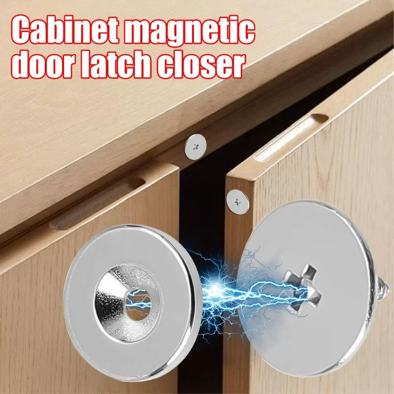 Description Picture 4 of itemCabinet Magnetic Catches Concealed Magnetic Closure Door Latch Kitchen Cupboard Drawer Door Magnet Catch Closer Hardware Fitting