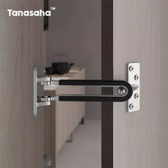 Insurance Door Bolt Home Anti-theft Room Door Bar Door Buckle Lock Chain Stainless Safety Bedroom Kids Hotel Anti-lock Buckle