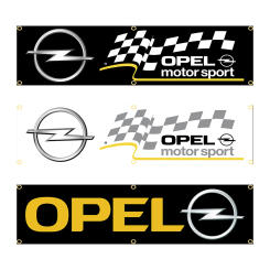 60X240cm Opels Car Banner Flag Polyester Printed Garage or Outdoor Decoration Tapestry