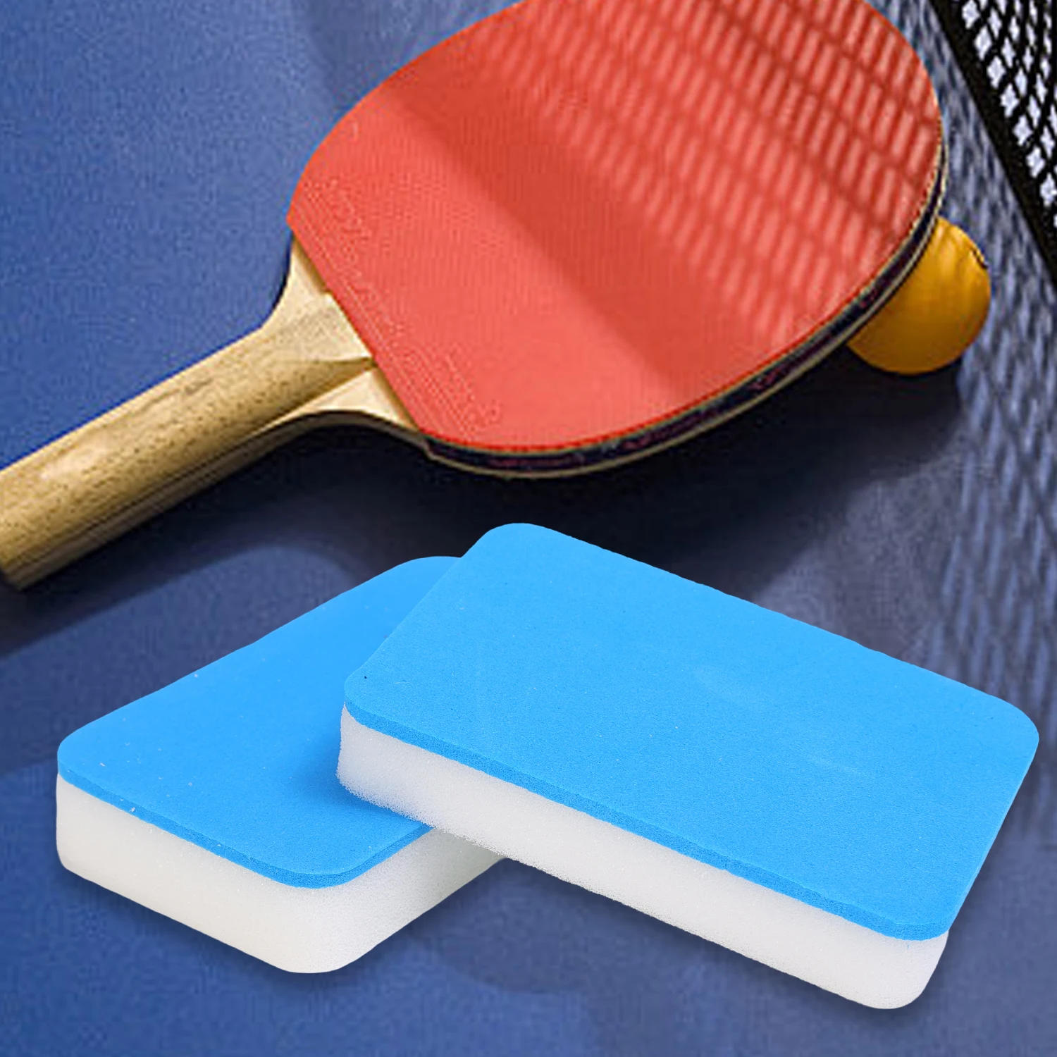 Description Picture 5 of item5/1pcs Table Tennis Cleaning Brush Rubber Sponge Eraser  Use Table Tennis Racket Cleaner Tennis Racket Care Accessories