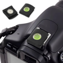 High-Quality Flash Hot Shoe Cover Bubble Spirit-Level For All Camera DSLR Protection Cap Camera Protective Cover Accessories