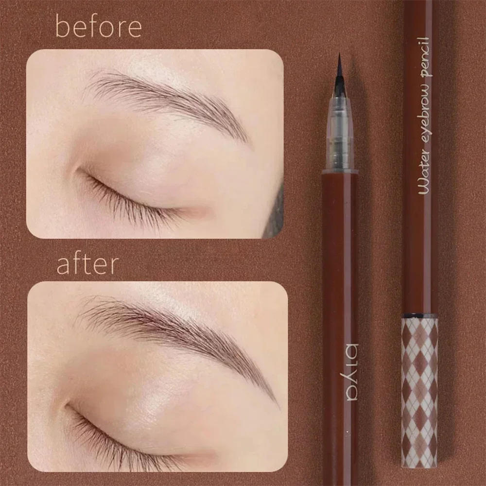 Description Picture 5 of item0.01mm Ultra Fine Eyebrows Pencil Waterproof Long Lasting No Blooming Eyeliner Lying Silkworm Pen Easy To Color Eye Makeup Tools