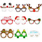 9pcs paper glasses