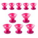 10Pcs Soft Rubber Silicone Heatless Hair Curler Twist Hair Rollers Clips No Heat Hair Curls DIY Hair Styling Tools for Girl