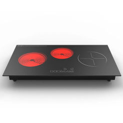 induction cooker embedded three-fire electric ceramic   porridge steam hot pot commercial restaurant