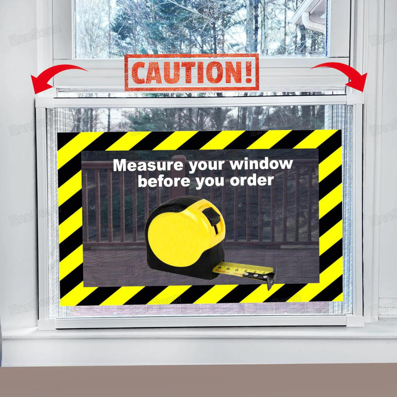 Description Picture 5 of itemExpandable Window Screen, 2 Way Adjustable Replacement Screen for Windows, Anti Mosquito Net Mesh With Easy DIY Installation