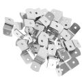 50 Pcs Corner Code Hardware Hook Picture Framing Supplies Photo Frame Table Tops Fasteners Tools Iron Brackets