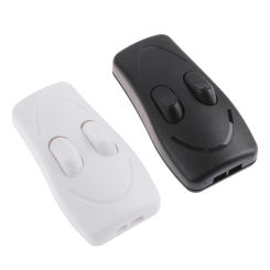 Table Lamp Double Control Switch Floor Light Push Button Switches 1PCS