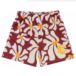 Eric Emanuel Men Shorts Casual Pantalones Cortos Hombre Fitness Sports Short Pants Mesh Breathable Fashion Basketball Men Shorts