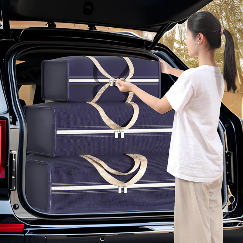 Description Picture 5 of itemFoldable Large Capacity Clothing,Quilt Storage Bag,Dust-Proof and Removable,Sturdy,Travel,Moving Doggy Bag,Space Saving