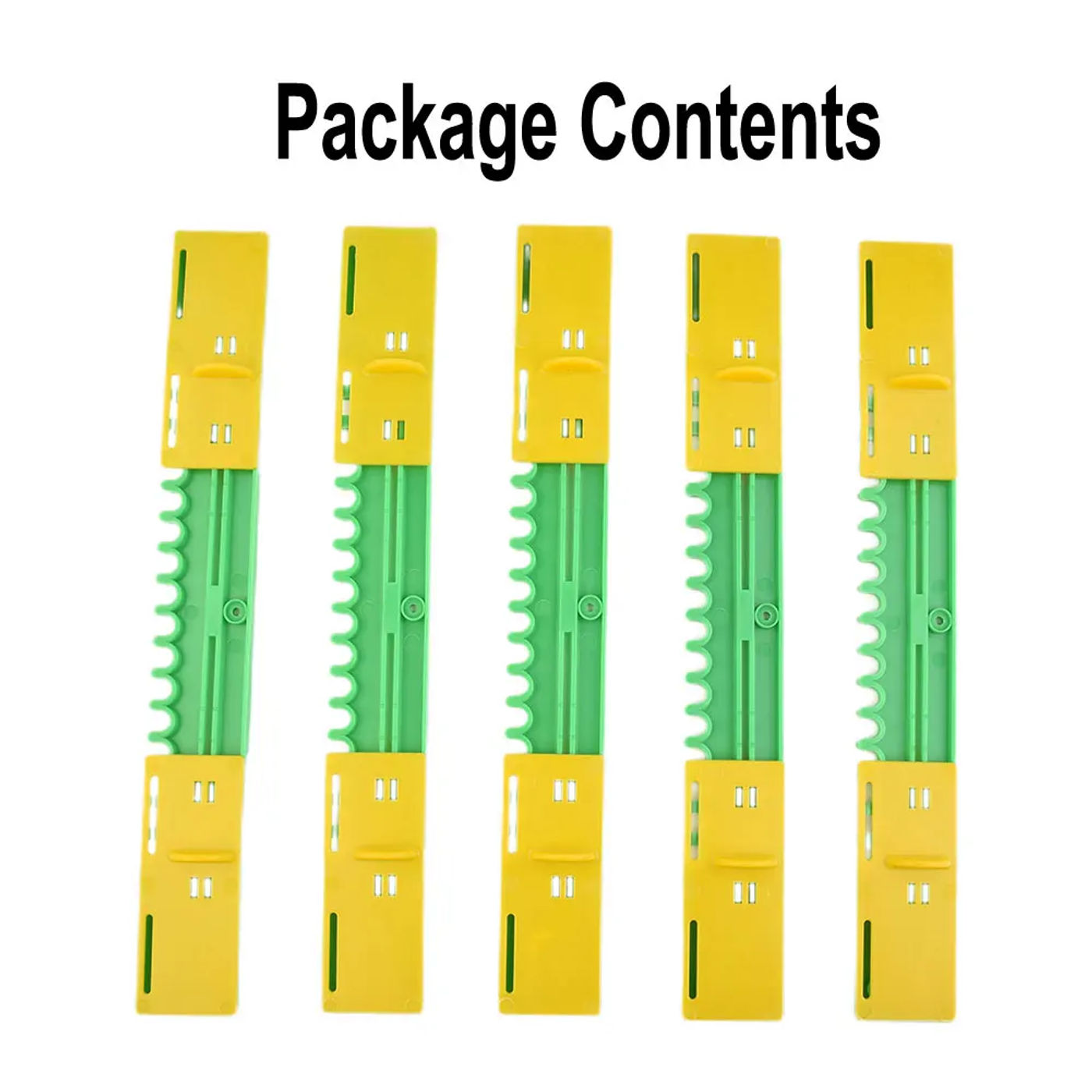 Description Picture 4 of item5PC Plastic Beekeeping Beehive Bee Box Door Anti-escape Hive Gate Sheet Nest Spacer Equipment Beekeeper Professional Tools