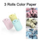 3 Rolls Color