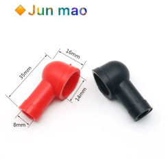 Battery positive and negative electrode dust cover, battery connector protection cover, battery terminal insulation cover