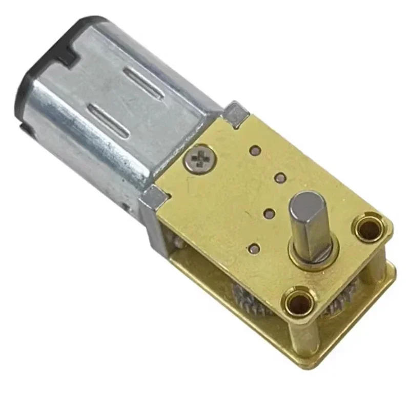 Description Picture 4 of itemDC3V 6V 12V N20-1218 Mini N20 Gear Motor Single/ Dual/ Long Shaft 4RPM-381RPM Slow Speed High Torque WormAll Metal gearbox Motor