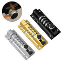 Password Lock Bolt Metal Door Latch Anti-theft Safety Combination Digit Home Wood Gate Sliding Hardware