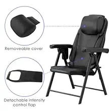 Description Picture 6 of itemFolding Massage Chair Portable, Shiatsu Neck Back Massager with Heat, Foldable Chair Massager for Full Body, Adjustable Backrest