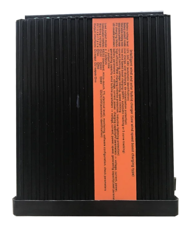 Description Picture 6 of itemNew Design Vertical Wind Turbine Power Generator Free Energy 10KW 12V-230V Alternative With MPPT Controller