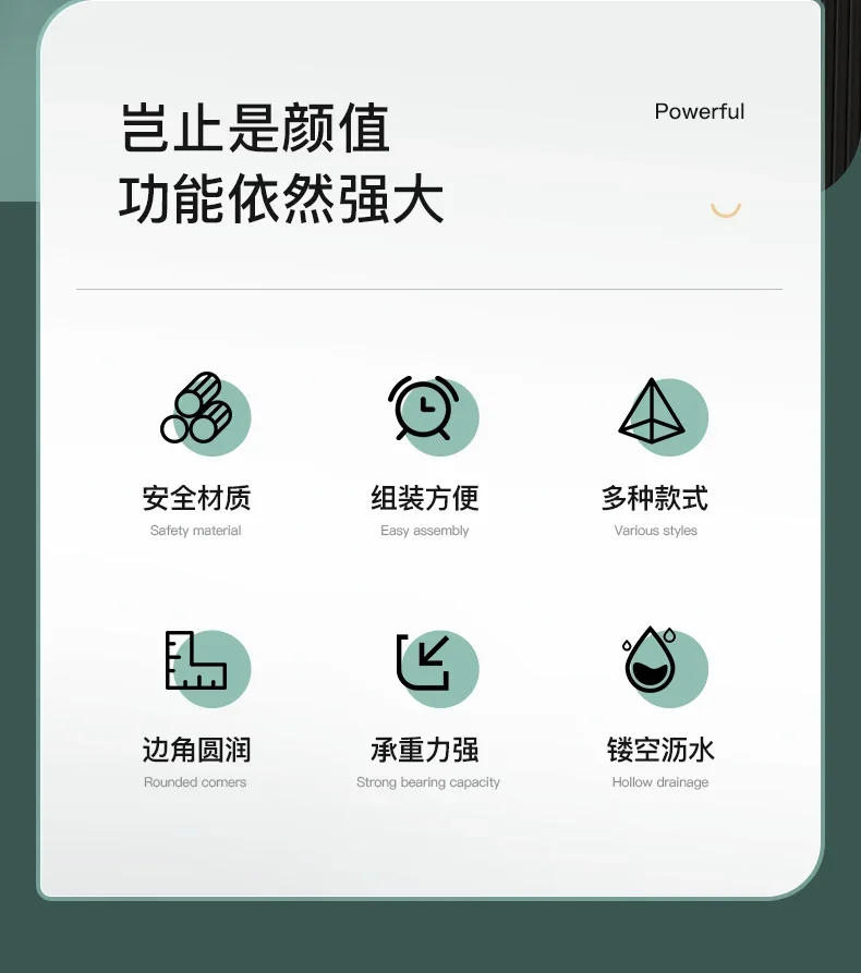 Description Picture 4 of itemBathroom Toilet Storage Rack 304 Stainless Steel Tower Rack Punch Free Towel Rack Wall Hanging Cosmetics Shelf