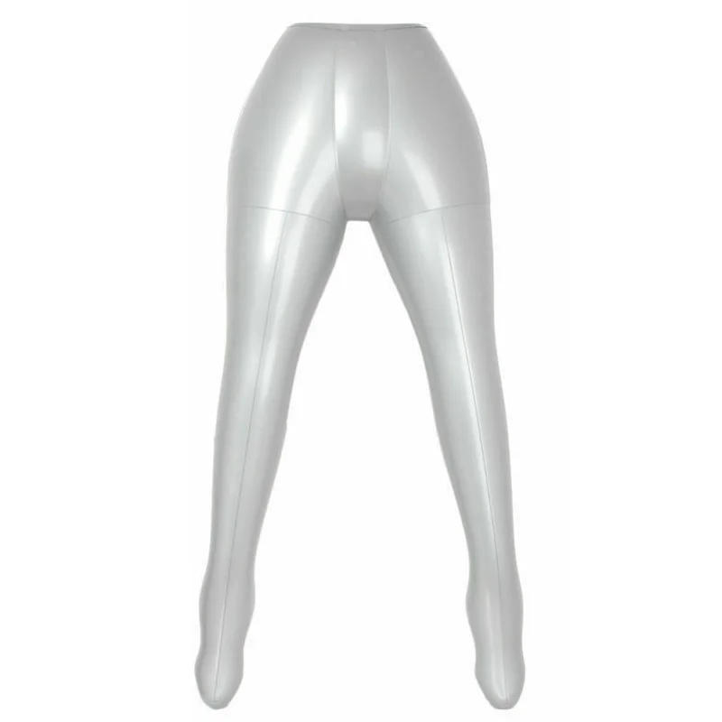 Description Picture 3 of itemPortable Practical Useful Legs Model Silver Female Flexible Inflatable Mannequin PVC Plastic Pants Replacement