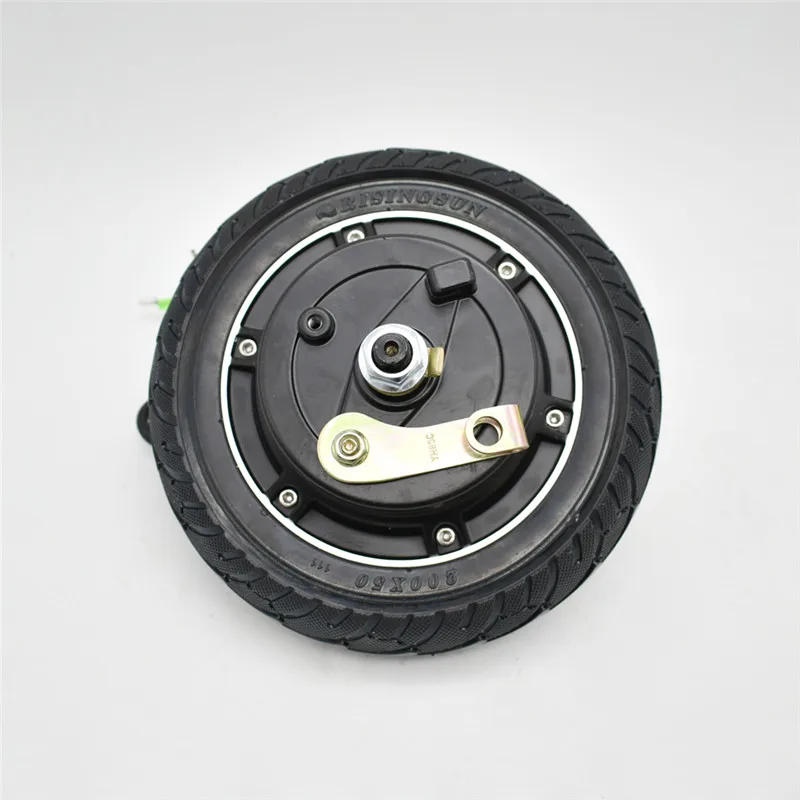 Description Picture 6 of item200x50 8 Inch Wheel With Drum Brake 8" Pneumatic Expansion Electric Scooter  Aluminium