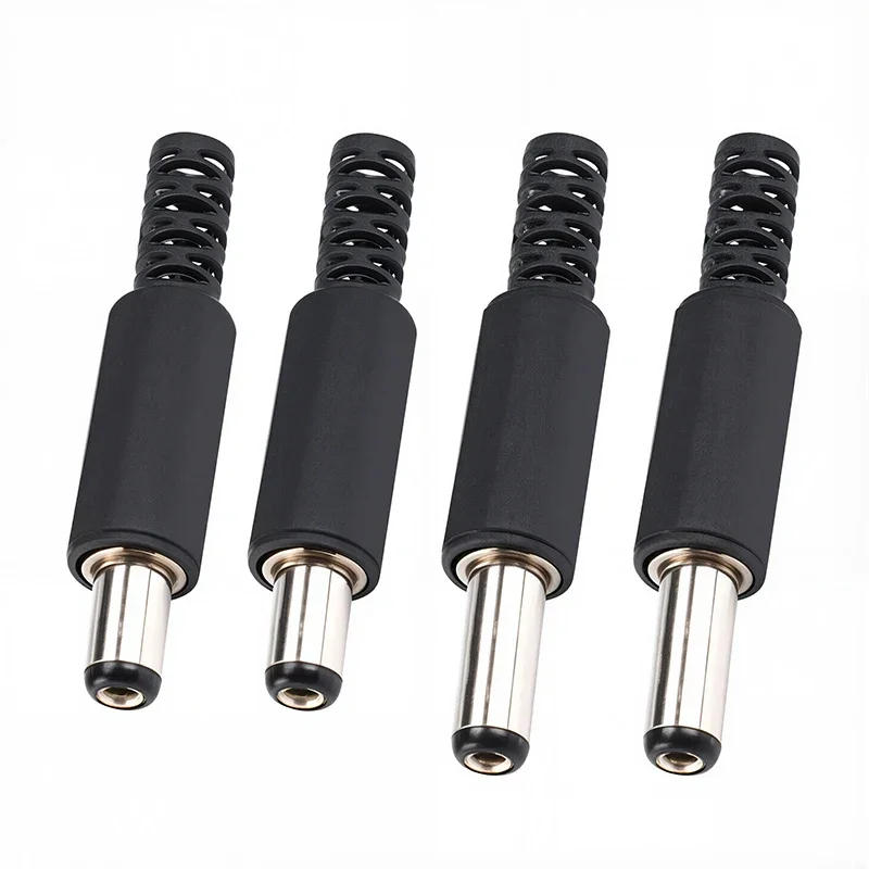 Description Picture 2 of item10/50/250Pcs DC Power Plug DC Connector 5.5X2.5mm 5.5*2.1mm Male Power Plug Adaptor