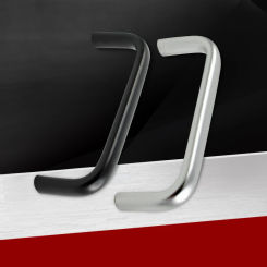 Modern Simple Cabinet Door Wardrobe Cabinet Handle Aluminum Alloy U-Type Handle Drawer Cabinet Metal Handle
