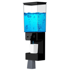 Mouthwash Dispenser for Bathroom Touchless 650ML,Wall Mounted Automatic Mouthwash Dispenser with 2Pcs Magnetic