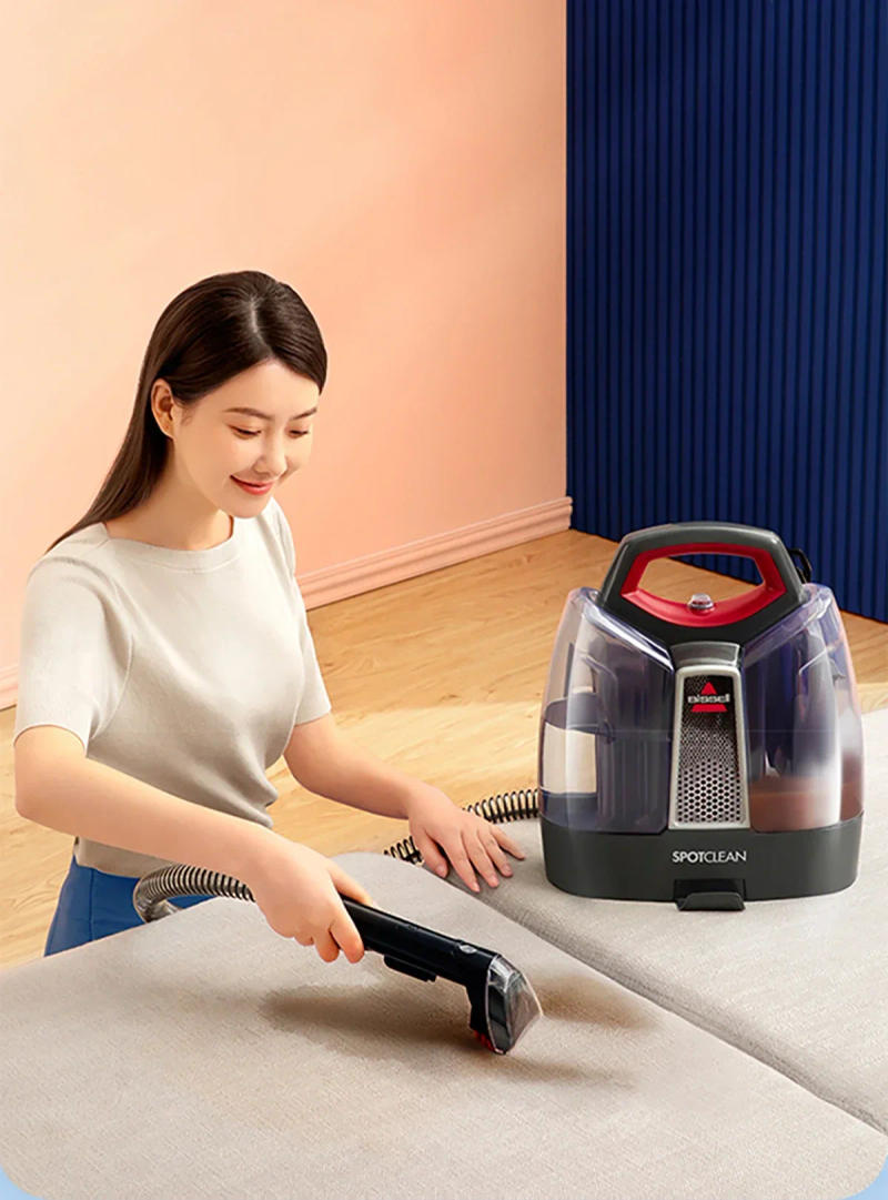 Description Picture 2 of itemHousehold Handheld Steam Cleaner Sofa Curtain Car Vacuum Spray Suction Integrated Machine Cleaning Machine