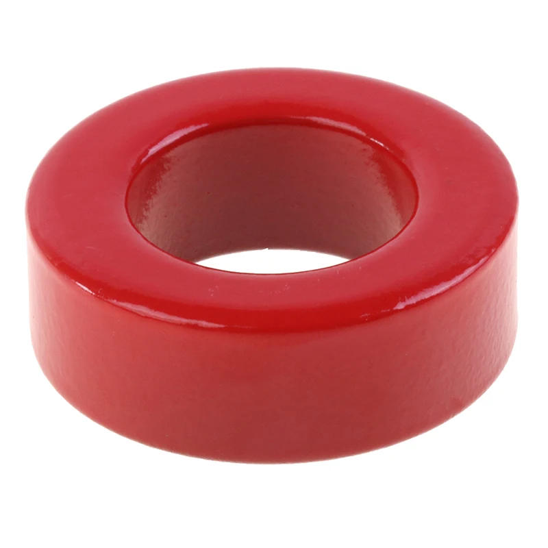 Description Picture 2 of itemT157-2 Iron Ferrite Toroid Cores 40*24*14.5 mm For Inductors powder Core Red Ring Low permeability