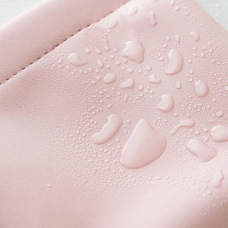 Description Picture 4 of itemPu Earphone Bag Mini Portable Leather Earphone Bag Headphone Accessories Storage Mini Earbuds Package Case