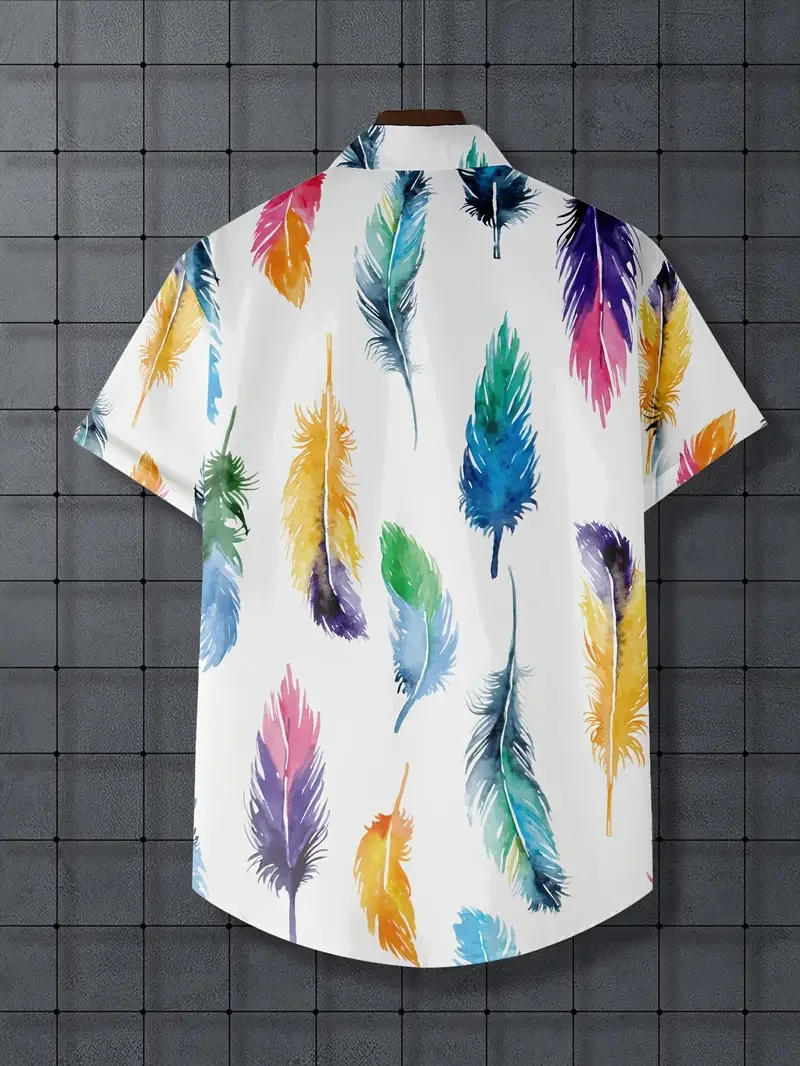 Description Picture 4 of itemFashionable Men's Shirts Lightweight Comfortable Soft Healthy Men's Tops Shirts Casual Cheap High Quality Men's Plus Size XS-5XL