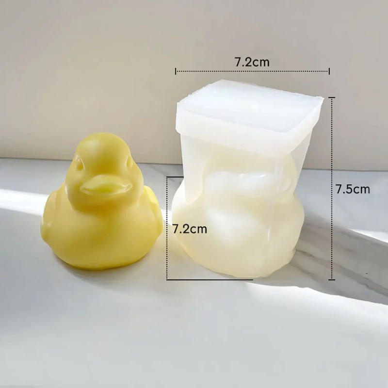 Description Picture 3 of itemFor Fun 3D Little Yellow Duck Candle Silicone Mold DIY Duck Epoxy Resin Mould Animal Candle Making Tools Soap Ice Cream Mold