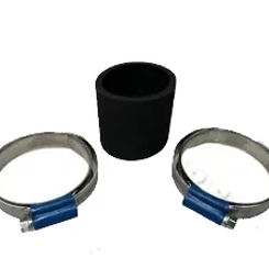 GENUINE RATIONAL 2112.1006S SILICONE SLEEVE STEAM HOSE & CLIPS FOR COMBI OVENS