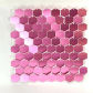 hexagon Dark pink