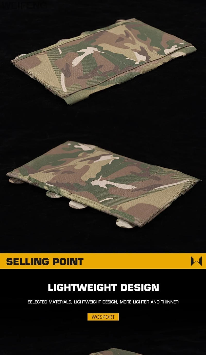 Description Picture 5 of itemTactical Molle Magazine Pouch for Submachine Gun Rifle MP5 MP7 Mag Holder Flashlight Pouch Elastic Bag Hunting Accessories