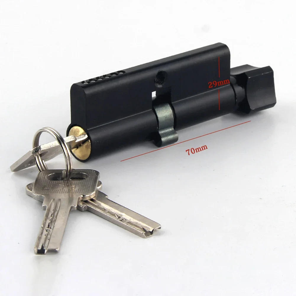 Description Picture 5 of itemDoor Lock Cylinder Thumb Turn Cylinder With 3 Keys Security Locks Bedroom Indoor Wooden Door Door Lock Core Universal Lock