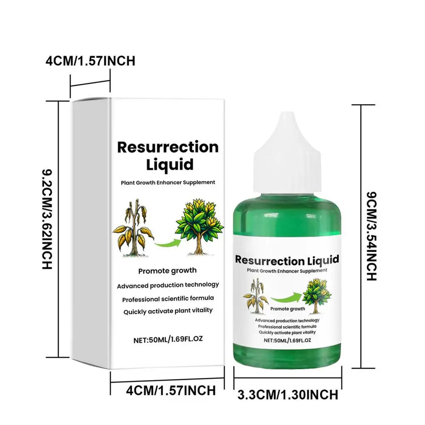 Description Picture 6 of itemLiquid Fertilizer Liquid Plant Food Plant Resurrection Fertilizer Flower Resurrection Liquid Food Natural Fast-Acting Solution