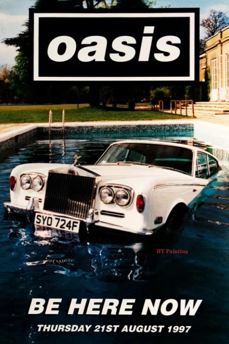 Description Picture 4 of itemVintage Oasis Band Hot Music Album Cover Singer Poster and Prints Canvas Painting Wall Art Pictures Bar Home Decor Fans Gift