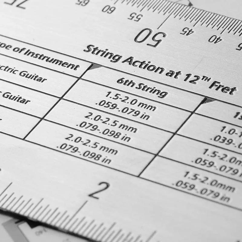 Description Picture 2 of itemMiwayer String Action Ruler Gauge,Guitar Repairing Tool for Luthier,Fit for Guitar,Ukulele,Bass,Banjo,Mandolin